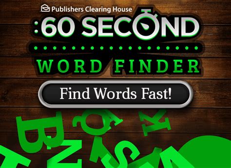 com</strong> - 2500 Tokens A Day! Unlock the $10,000. . Pch 60 second word finder